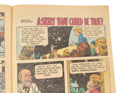 Midcentury UFO Flying Saucers Magazine, January 1977 at Duckwells