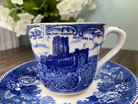 Vintage West Point Cup and Saucer at Duckwells