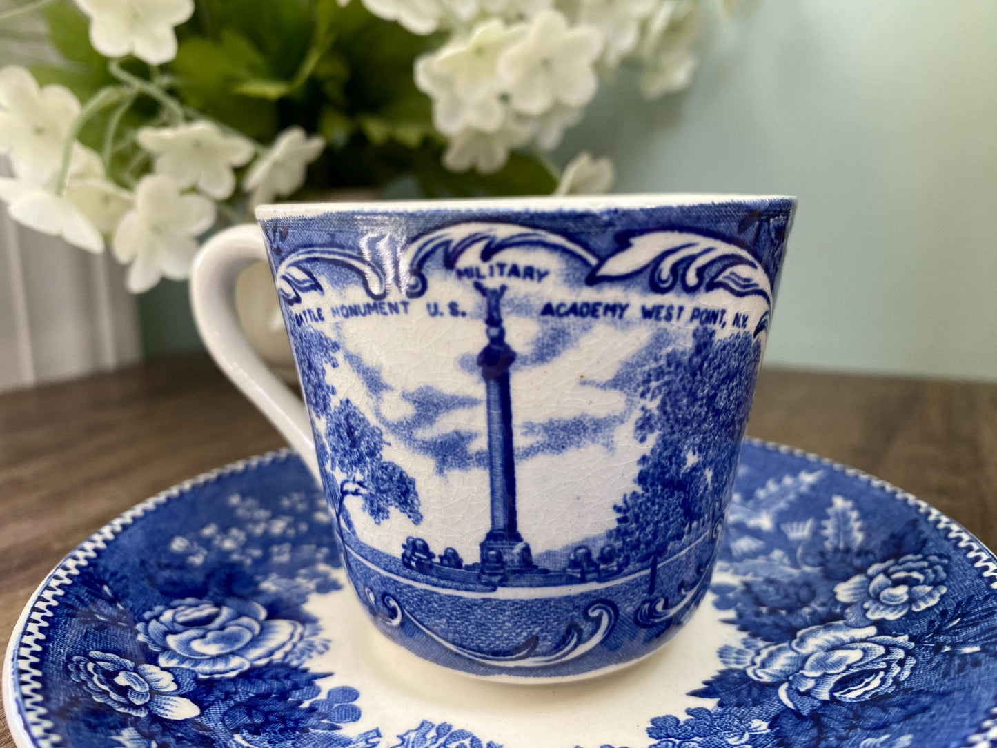 Vintage West Point Cup and Saucer at Duckwells