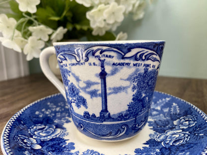 Vintage West Point Cup and Saucer at Duckwells