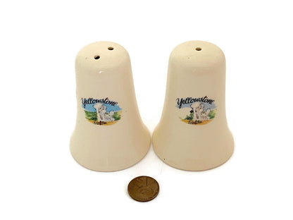 Vintage Yellowstone National Park Salt & Pepper Shakers