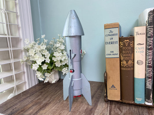 Midcentury Mechanical Rocket Bank at Duckwells