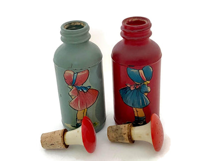 Vintage Laundry Sprinklers with Sunbonnet Sue