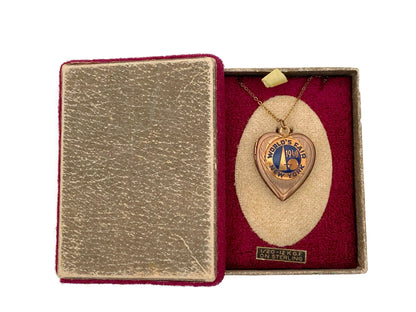 Vintage New York World's Fair Locket Pendant