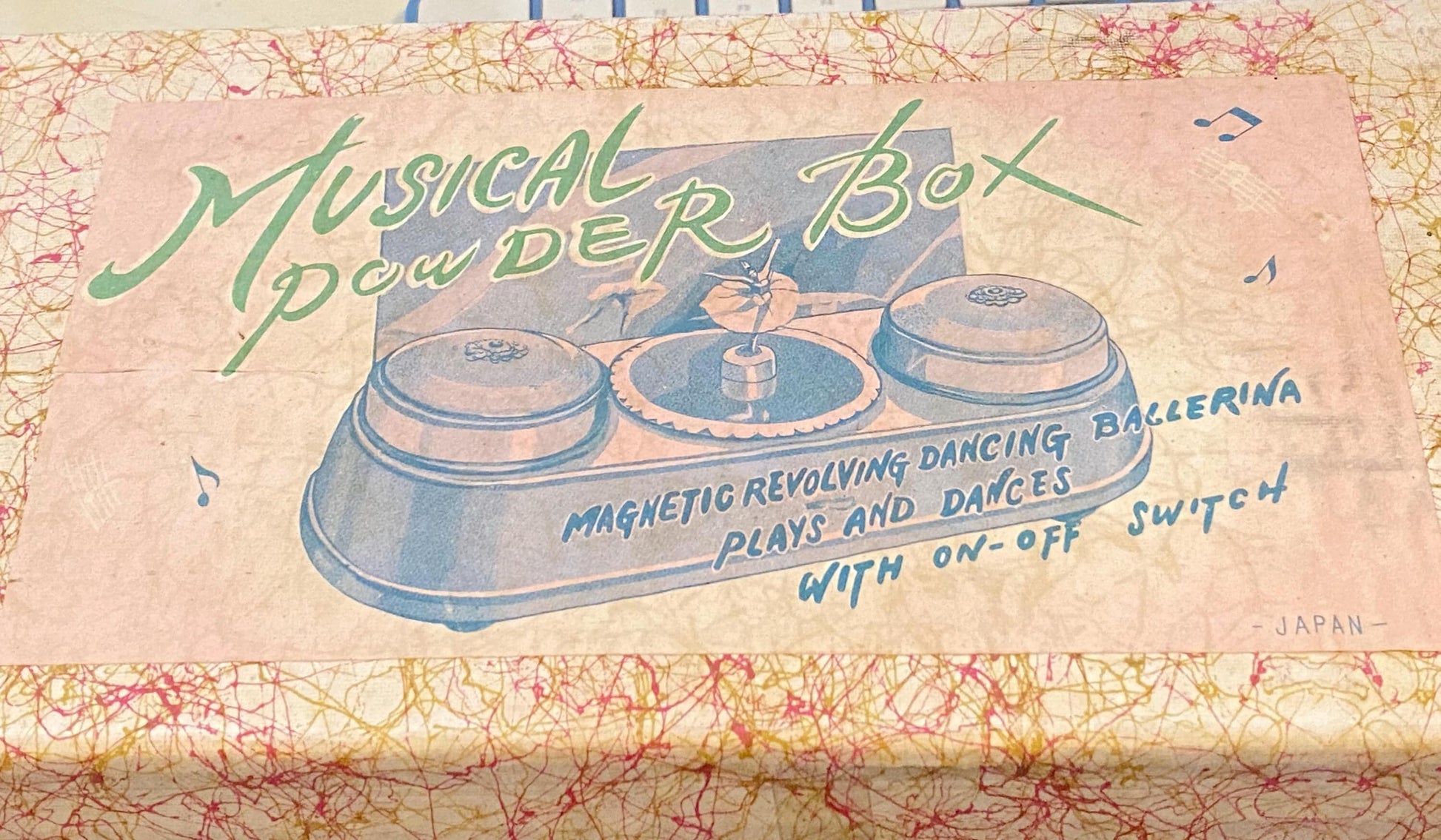 Vintage Musical Dresser Tray with Dancing Ballerina at Duckwells