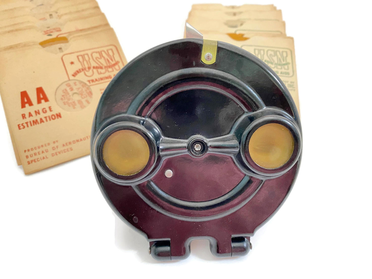 Vintage Sawyers View Master, 1940s US Navy Aviation Training Reels