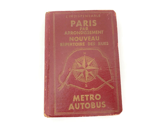 Midcentury Paris Travel Guide and Maps at Duckwells