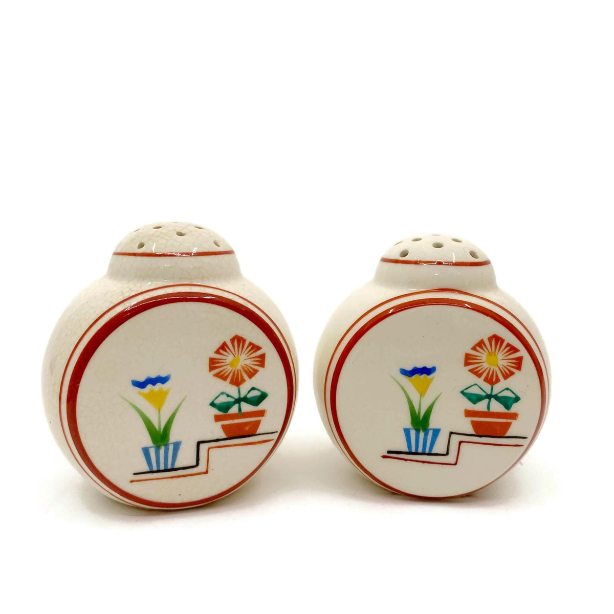 Vintage Art Deco Ceramic Kitchen Set at Duckwells