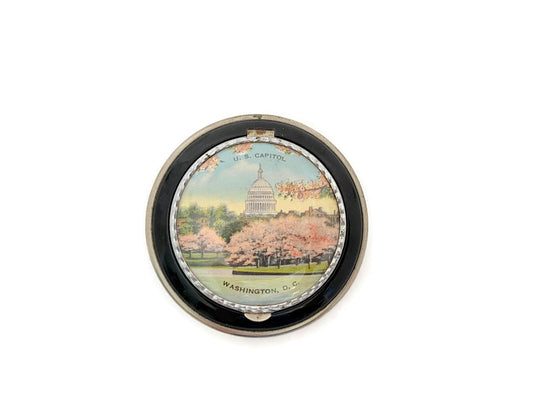 Midcentury Washington DC Souvenir Compact at Duckwells