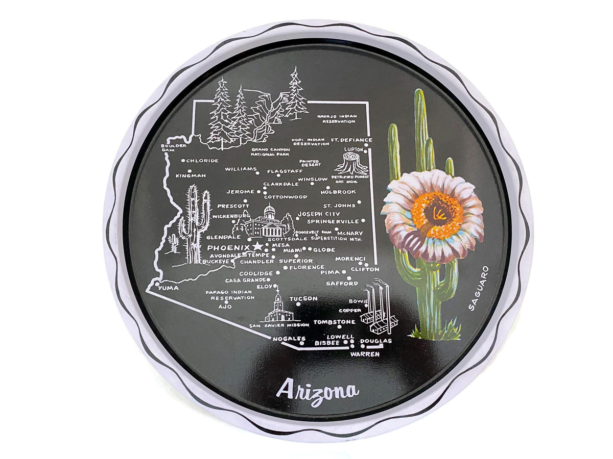 Vintage Mid Century Arizona Tray