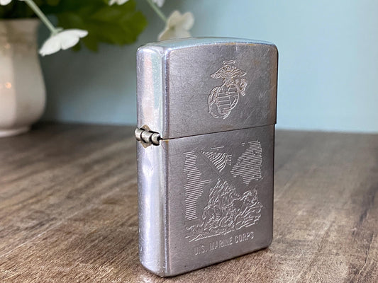 Vintage U.S. Marine Corpos Zippo Lighter at Duckwells