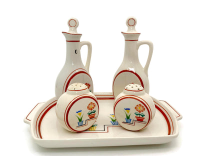 Vintage Art Deco Ceramic Kitchen Set at Duckwells