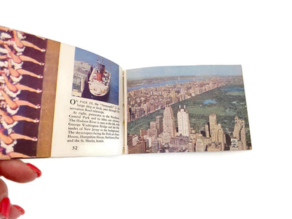 Vintage 1939 Rockefeller Center Moving Picture Book
