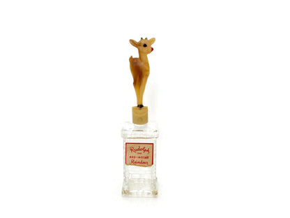 Vintage Rudolph Reindeer Toilet Water Bottle