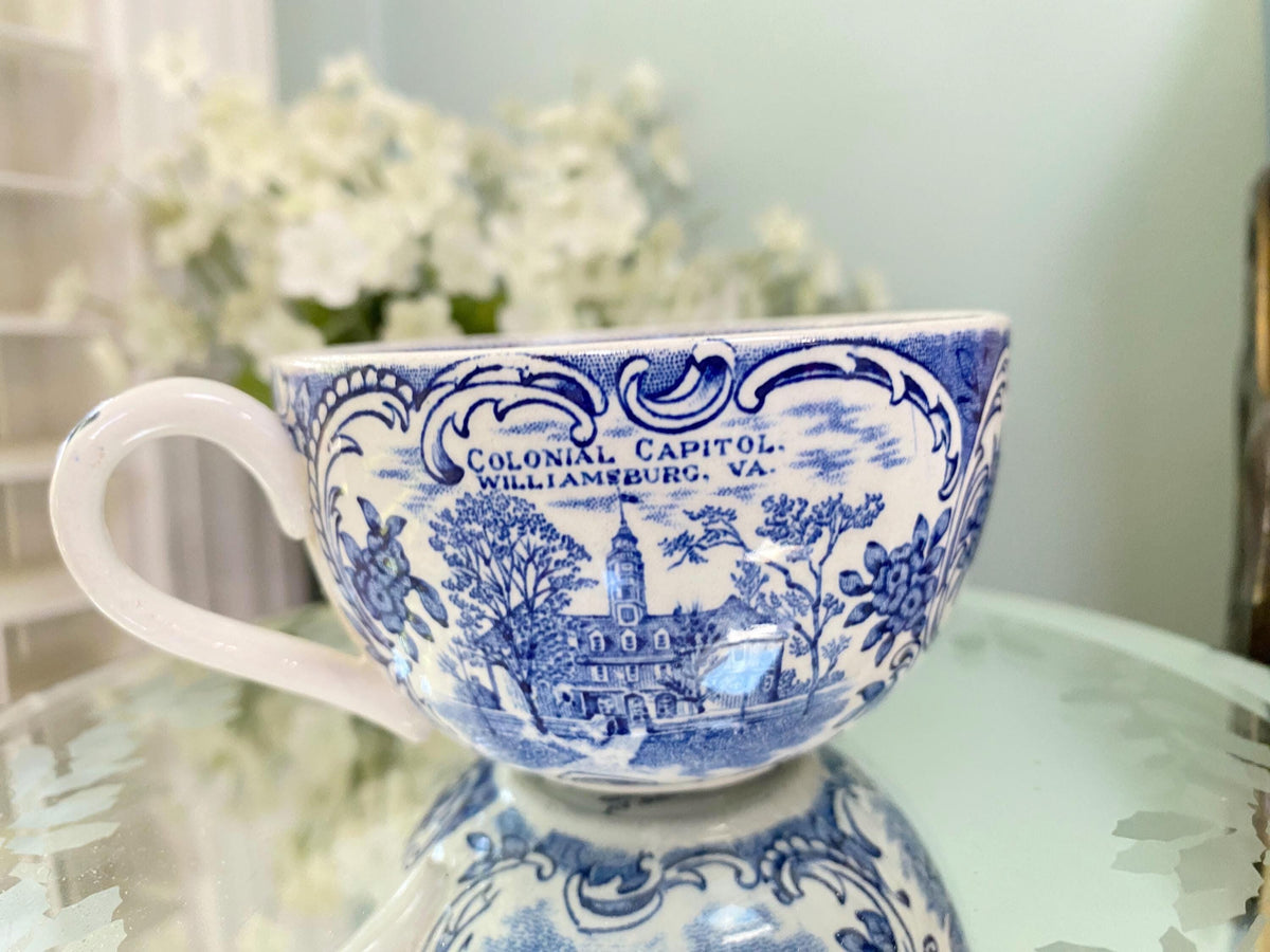 Vintage William and Mary College Souvenir Cup at Duckwells