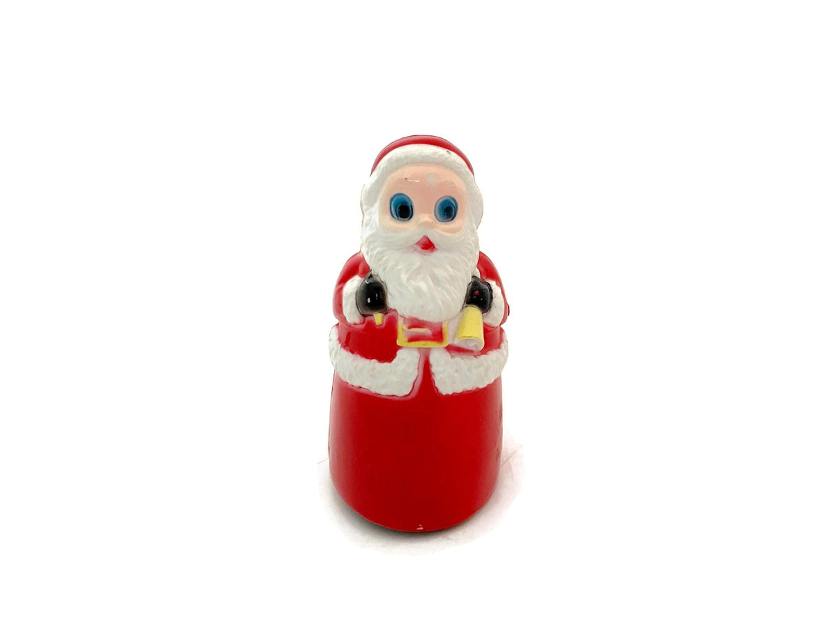 Vintage Santa Claus, Rolling St. Nick Plastic Toy