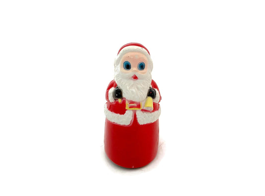 Vintage Santa Claus, Rolling St. Nick Plastic Toy