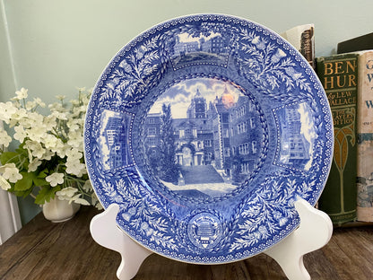 Vintage University of Pennsylvania Plate by Wedgwood, 1929 Dormitory Archway