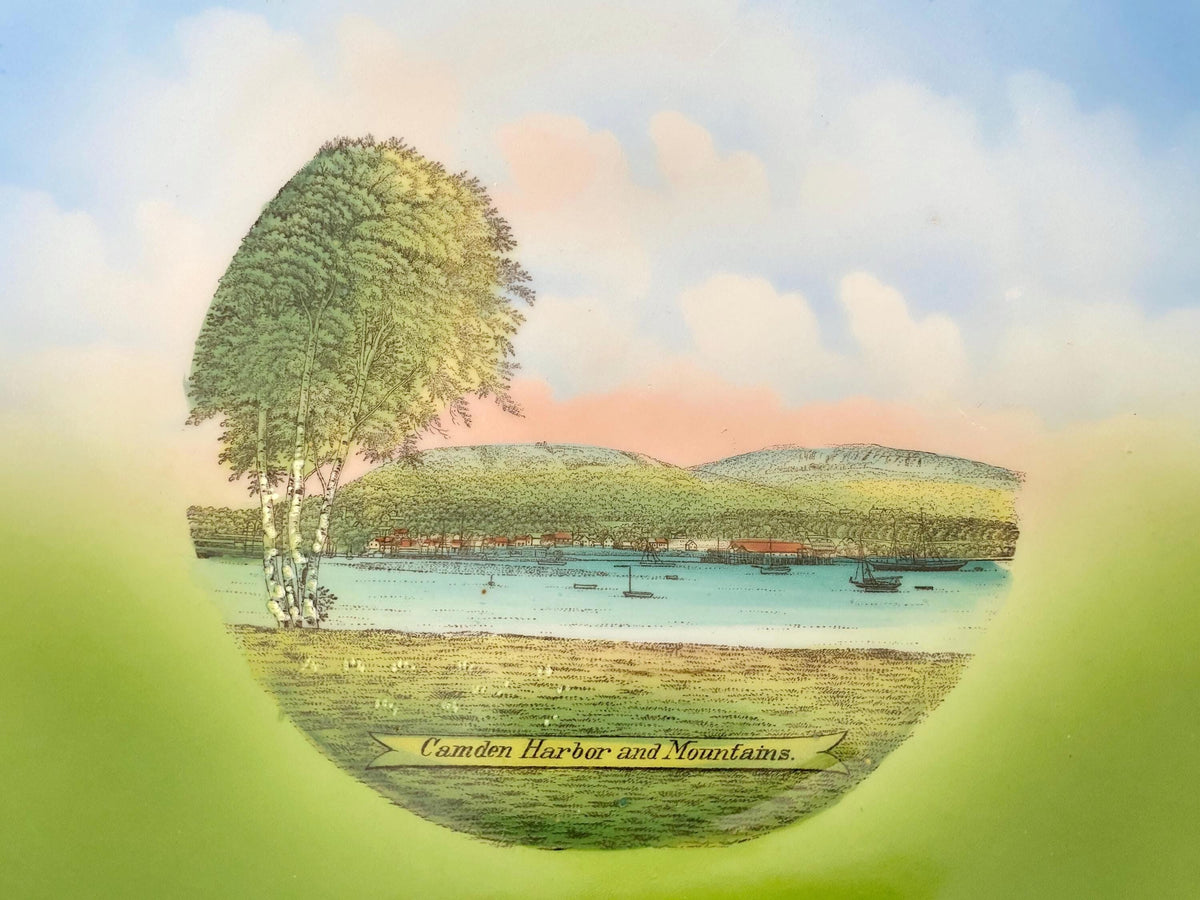 Vintage Camden Maine Souvenir Dish at Duckwells