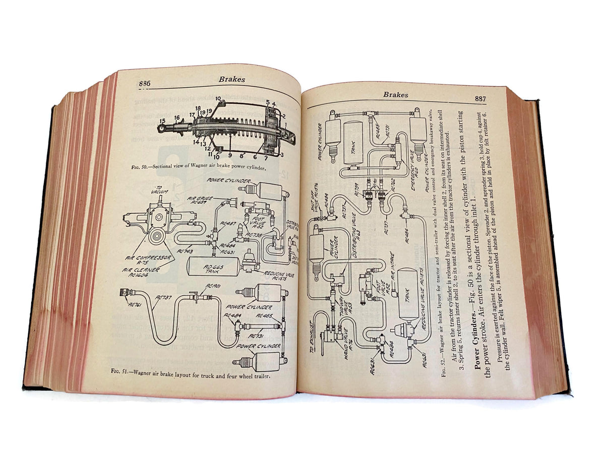 Vintage 1947 Audels New Automobile Guide for Mechanics