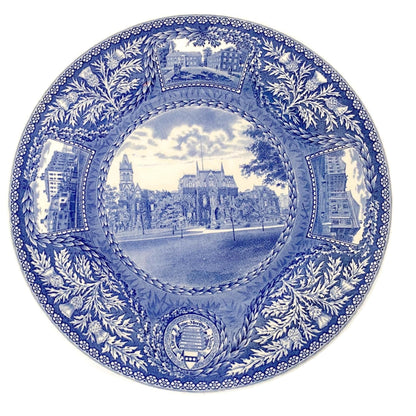 Vintage University of Pennsylvania Plate by Wedgwood, 1929 College Hall