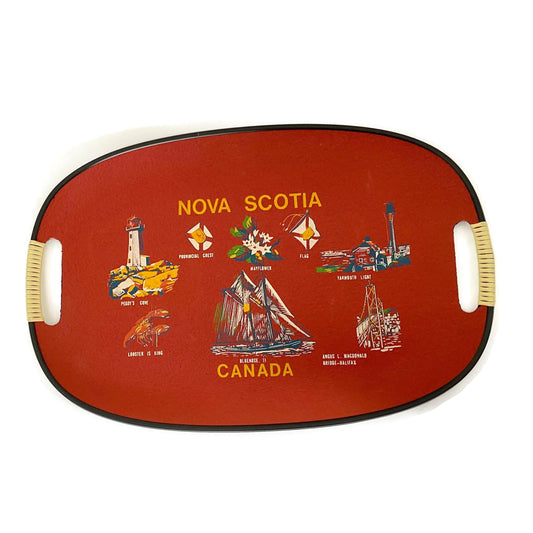 Vintage Nova Scotia Canada Souvenir Tray at Duckwells