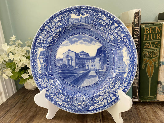 Vintage University of Pennsylvania Plate by Wedgwood, 1929 Museum at Duckwells