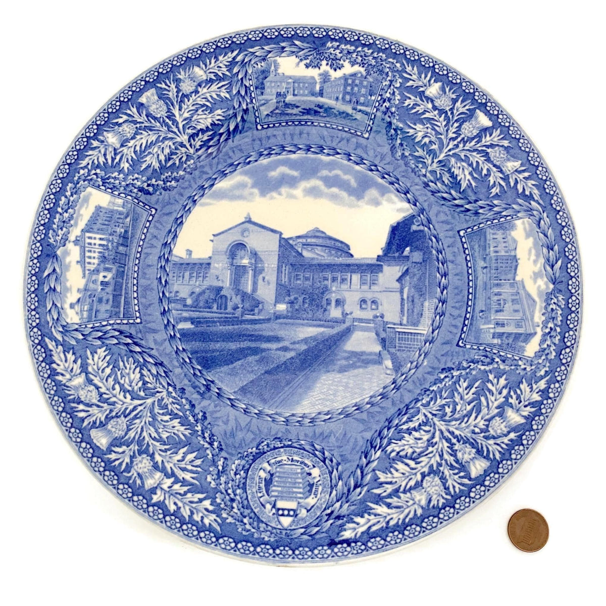 Vintage University of Pennsylvania Plate by Wedgwood, 1929 Museum