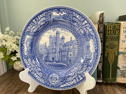 Vintage University of Pennsylvania Plate by Wedgwood, 1929 Provost Tower