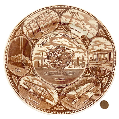 Midentury New York World's Fair Plate 1964-65