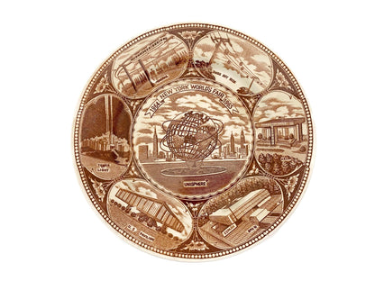 Midentury New York World's Fair Plate 1964-65