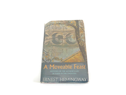 Vintage First Edition Book, A Moveable Feast by Ernest Hemingway