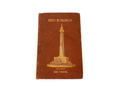 Antique Book, Baltimore The Monumental City, 1873
