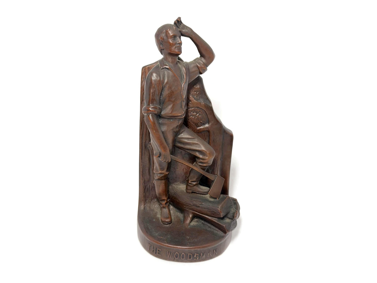 Antique Abraham Lincoln Bookend by Jennings Brothers