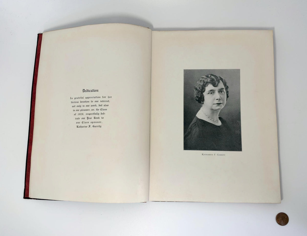 1928 Dorchester High School for Girls Massachusetts Yearbook