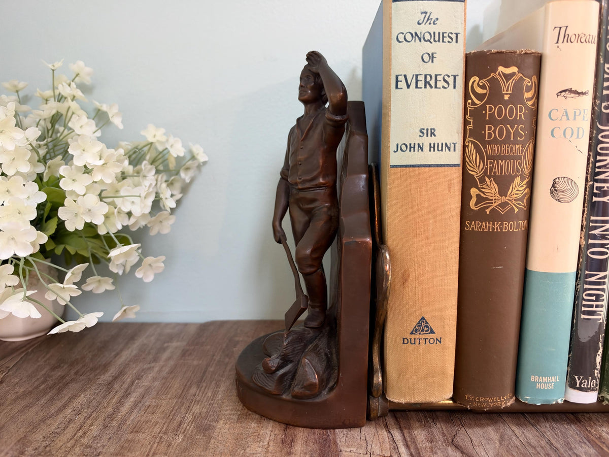 Antique Abraham Lincoln Bookend by Jennings Brothers