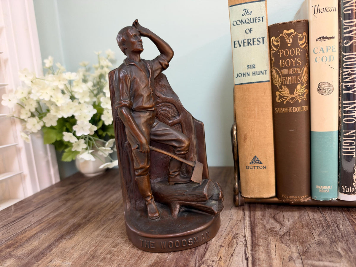 Antique Abraham Lincoln Bookend by Jennings Brothers