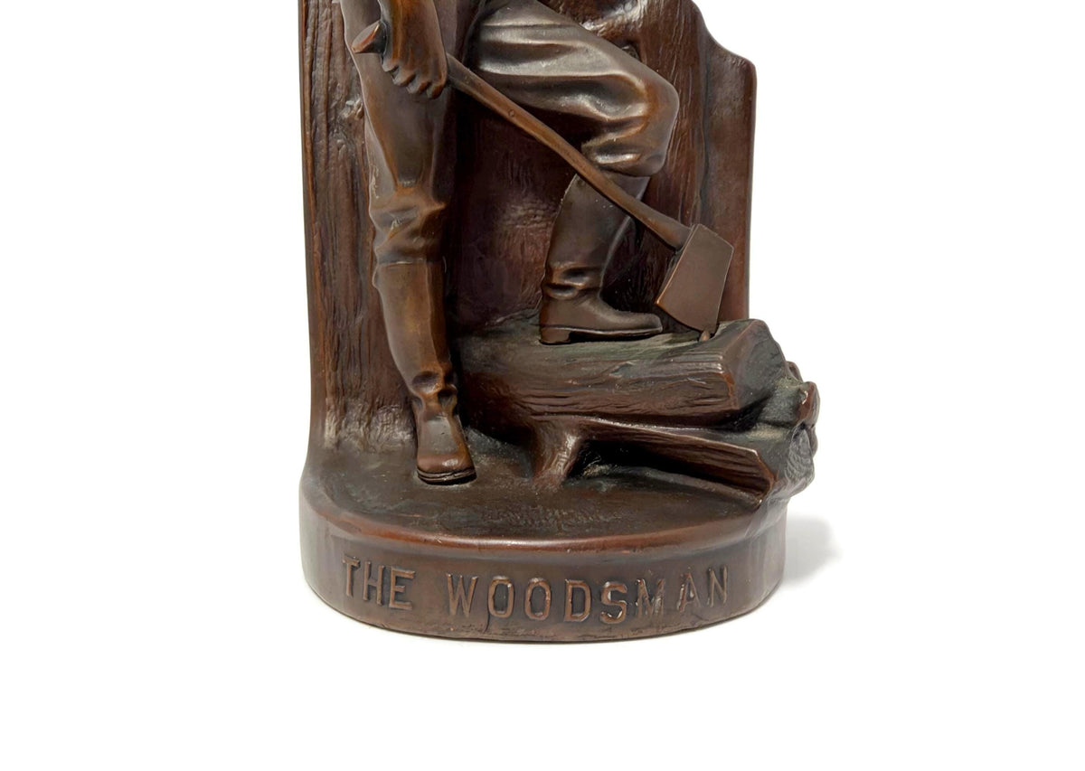 Antique Abraham Lincoln Bookend by Jennings Brothers