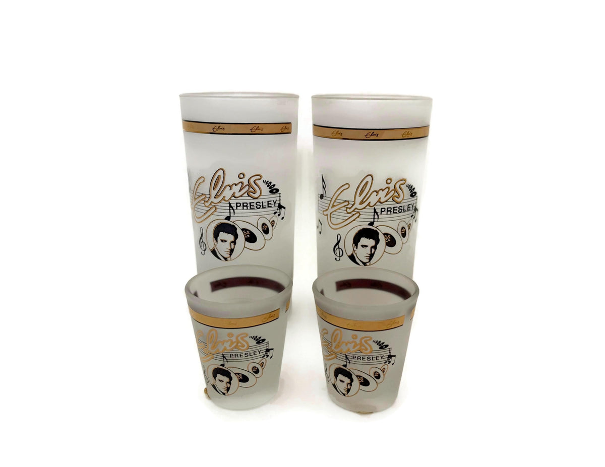 Vintage Elvis Presley Barware at Duckwells