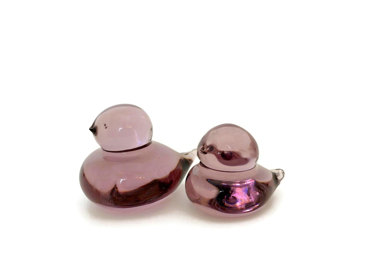 Vintage Glass Bird Figurines at Duckwells