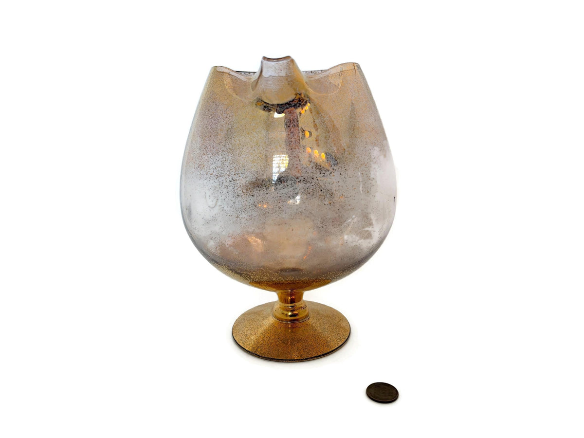 Mid Century Gold Barware Pitcher at Duckwells