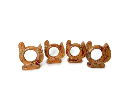Vintage Turkey Napkin Rings at Duckwells
