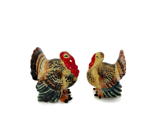 Vintage Turkeys Salt and Pepper Shakers at Duckwells