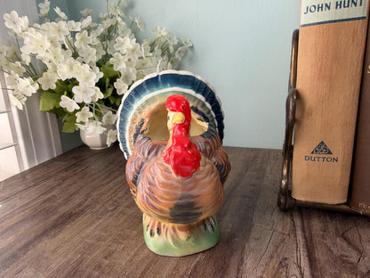 Midcentury Ceramic Turkey Planter by Relpo at Duckwells