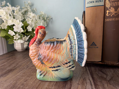 Midcentury Ceramic Turkey Planter by Relpo at Duckwells