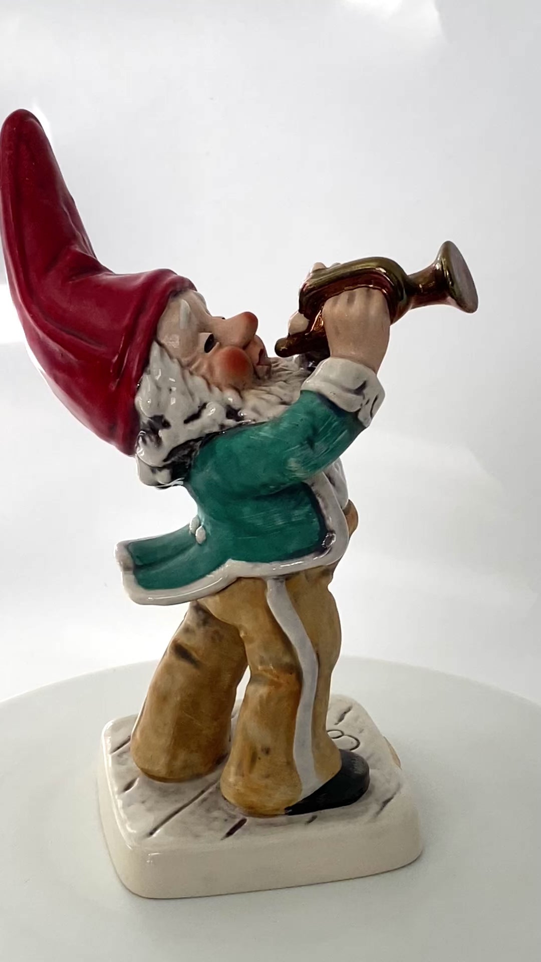 Vintage Gnome Trumpet Playing Figurine by Goebel – Duckwells