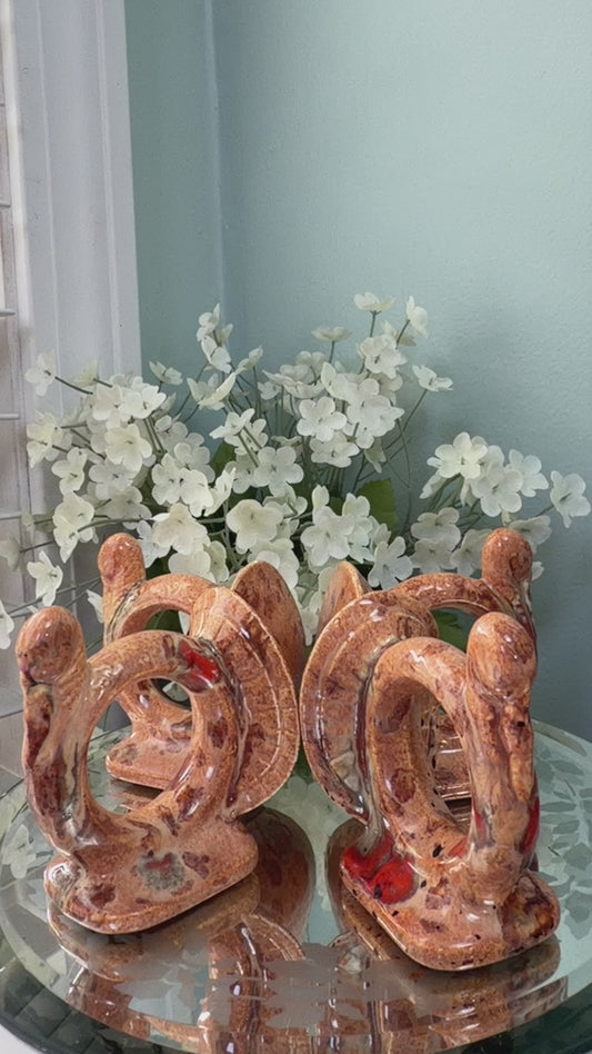 Vintage Turkey Napkin Rings