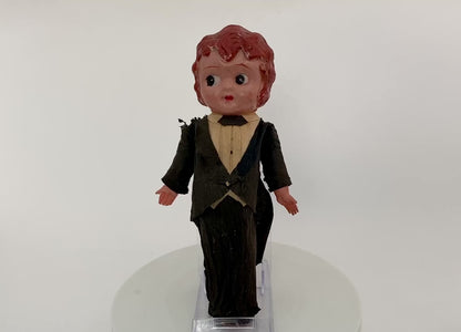 Antique Celluloid Kewpie Doll in a Tuxedo