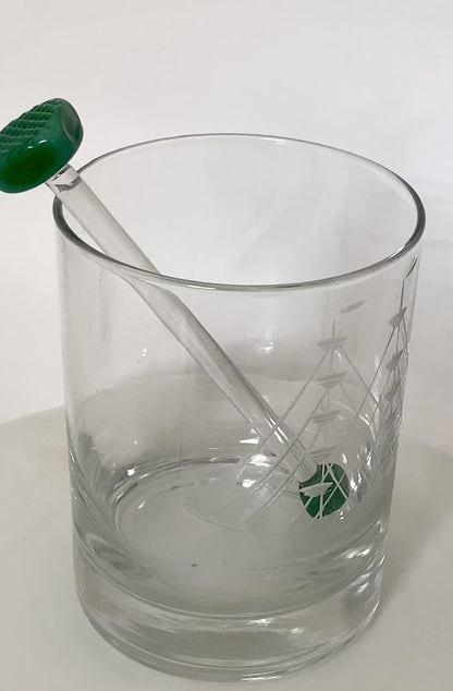 Vintage Barware Cocktail Glass Muddler