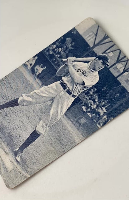 Antique Parker Brothers 1913 Baseball Game Card, Napoleon Lajoie